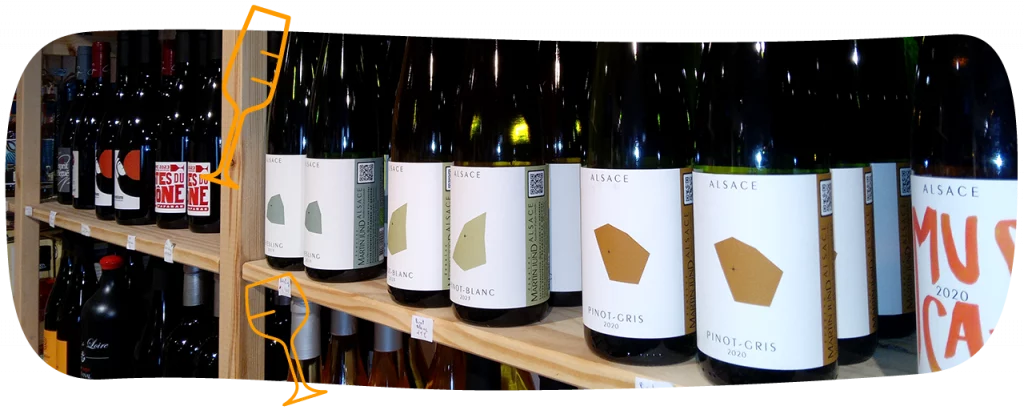 Illustration des types de produits chez les Ouiches Nantaises, épicerie éthique.